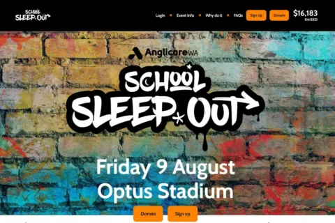 Sleepout info