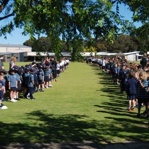 Yr 12 graduation assembly2