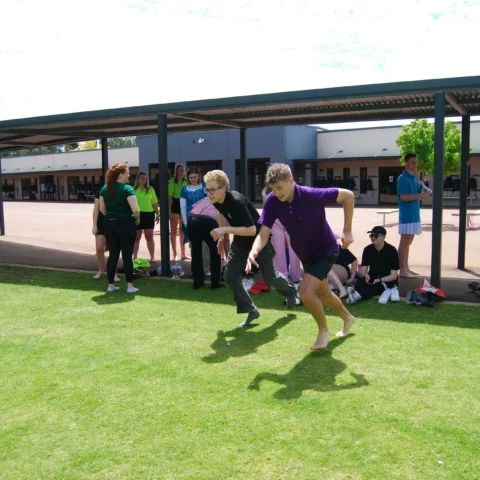 Yr 12 graduation assembly9
