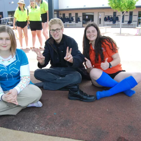Yr 12 graduation assembly10