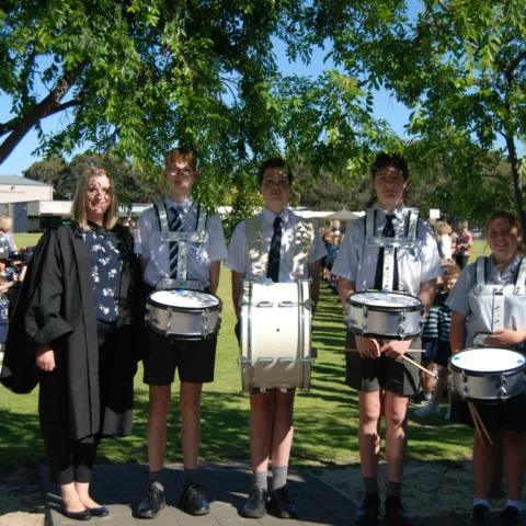 Yr 12 graduation assembly16