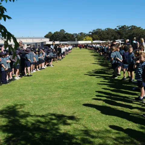 Yr 12 graduation assembly21