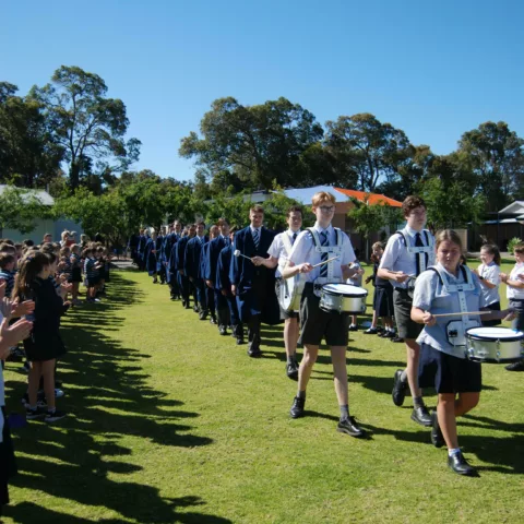 Yr 12 graduation assembly35