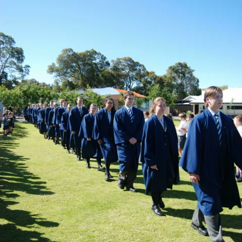 Yr 12 graduation assembly36