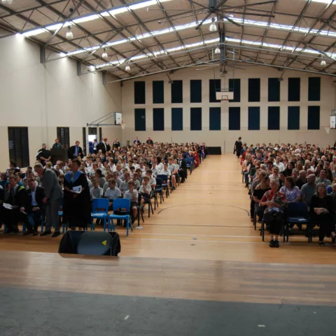 Yr 12 graduation assembly38