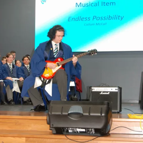 Yr 12 graduation assembly40