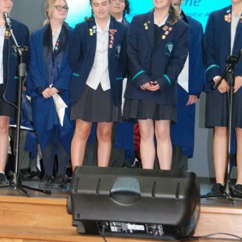 Yr 12 graduation assembly41