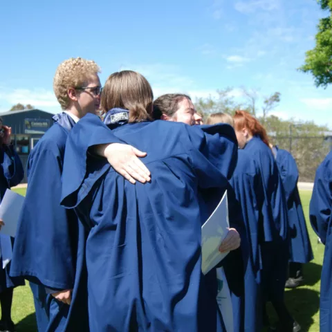 Yr 12 graduation assembly49