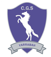 Yarrabah house crest – purple shield with a white horse